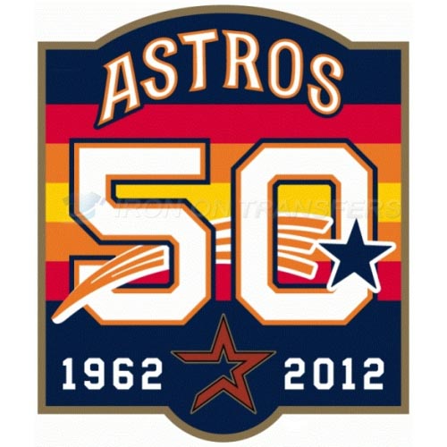 Houston Astros Iron-on Stickers (Heat Transfers)NO.1603